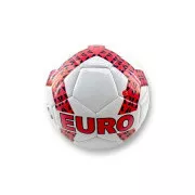 Fußball EURO Größe 5, weiß-rot