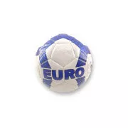 Fußball EURO Größe 5, weiß-blau