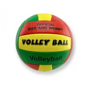 Volleyball Größe 5, grün-gelb