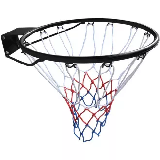 Basketballnetz ENERO für Basketballkorb mit 12 Haken, schwarz Basketballnetz ENERO für Basketballkorb mit 12 Haken, schwarz