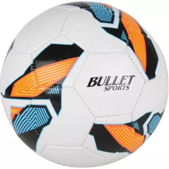 Fußball Bullet Sports Größe 5, weiß-orange