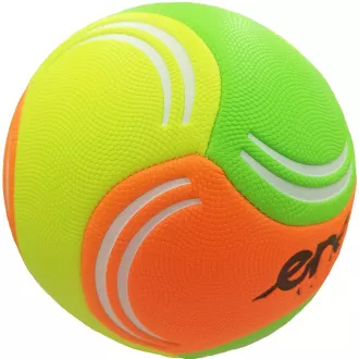 Strandfußball ENERO Active Größe 5, grün-orange