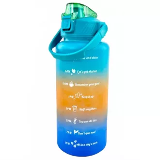 Motivations-Sportflasche 2l, Hellrosa