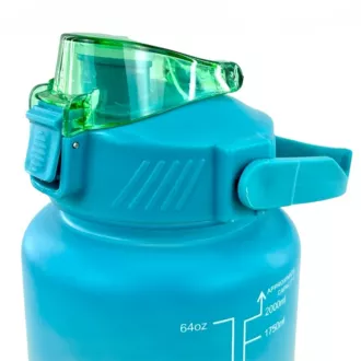 Motivations-Sportflasche 2l, Dunkelrosa