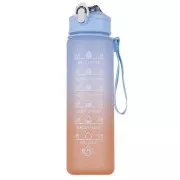 Sportflasche mit Motivationsbeschreibung 1l, Pink