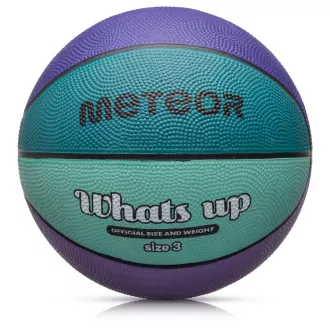 Basketball MTR WHATS UP, Größe 3, lila-blau