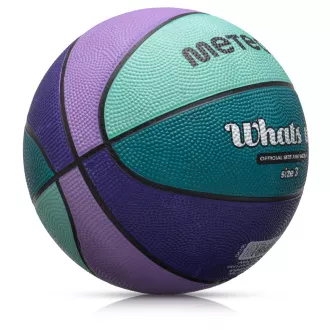 Basketball MTR WHATS UP, Größe 3, lila-blau