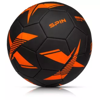 Fußball MTR SPIN, Größe 5, schwarz-orange Fußball MTR SPIN, Größe 5, schwarz-orange