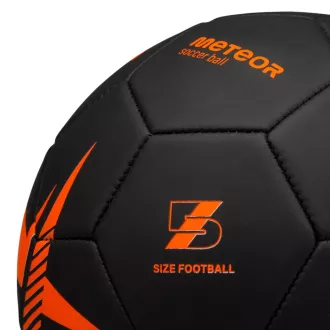 Fußball MTR SPIN, Größe 5, schwarz-orange Fußball MTR SPIN, Größe 5, schwarz-orange
