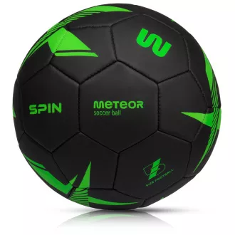 Fußball MTR SPIN, Größe 5, schwarz-grün Fußball MTR SPIN, Größe 5, schwarz-grün