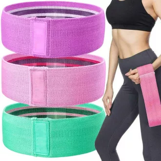 3er-Set Widerstandsgummis, 5-20 kg