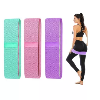 3er-Set Widerstandsgummis, 5-20 kg