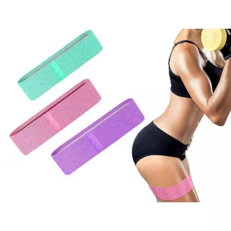 3er-Set Widerstandsgummis, 5-20 kg