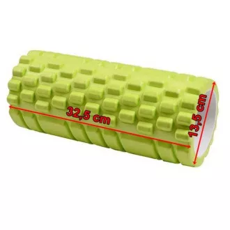 Fitness-Massageroller, Schwarz