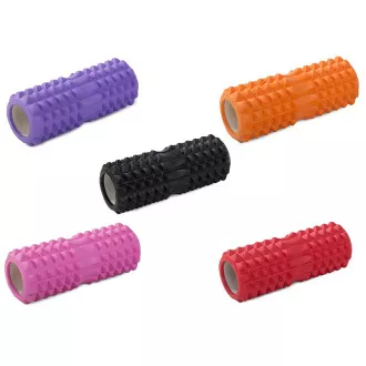 Massage-Fitness-Rolle ROLLER YOGA 32x13cm, Rot
