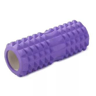 Massage-Fitness-Rolle ROLLER YOGA 32x13cm, Lila