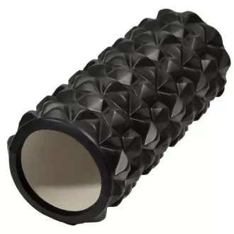 Fitness-Massageroller ENERO FIT 33x14cm, Schwarz
