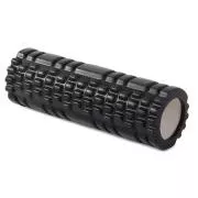 Fitness-Massagerolle 30x10 cm, Schwarz