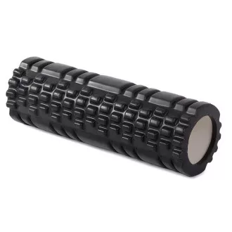 Fitness-Massagerolle 30x10 cm, Schwarz