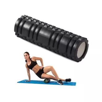 Fitness-Massagerolle 30x10 cm, Schwarz