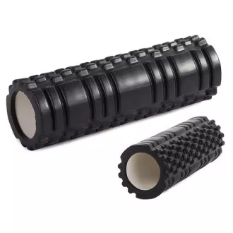 Fitness-Massagerolle 30x10 cm, Schwarz