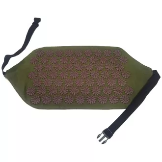 Gürtel für Akupressur-Yoga-Massage, grün-braun