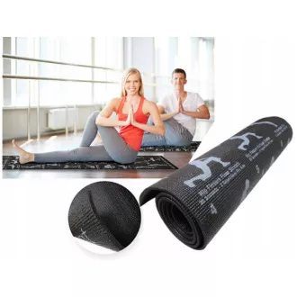 Yogamatte BLACK, 61x173x0,6 cm Yogamatte BLACK, 61x173x0,6 cm