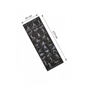 Yogamatte BLACK, 61x173x0,6 cm Yogamatte BLACK, 61x173x0,6 cm