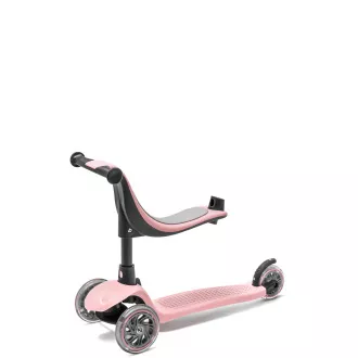 Cariboo Twist 3in1 dreirädriger Scooter mit LED-Rädern, rosa Cariboo Twist 3in1 dreirädriger Scooter mit LED-Rädern, rosa