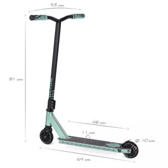 Freestyle-Roller MOVINO Stunt GLIDE, Teal Freestyle-Roller MOVINO Stunt GLIDE, Teal
