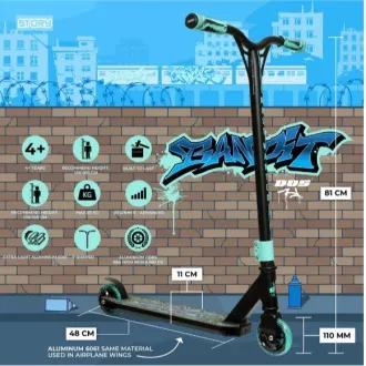 Freestyle-Roller Story Bandit DOS Stunt, Mint