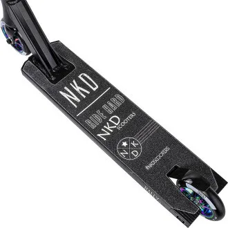 Freestyle-Roller NKD Rally V4 Schwarz Regenbogen