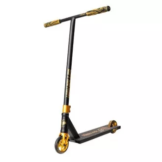 Freestyle Scooter Story High Roller Stunt, Schwarz und Gold Freestyle Scooter Story High Roller Stunt, Schwarz und Gold