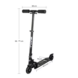 Story Flow Klapproller, schwarz Story Flow Klapproller, schwarz