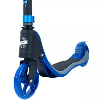 Story Flow Light Kids Scooter mit leuchtenden Rädern, blau