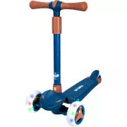 Kinderroller Story Mini Friends mit LED-Rädern Roller, blau, dreirädrig