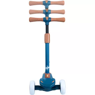 Kinderroller Story Mini Friends mit LED-Rädern Roller, blau, dreirädrig