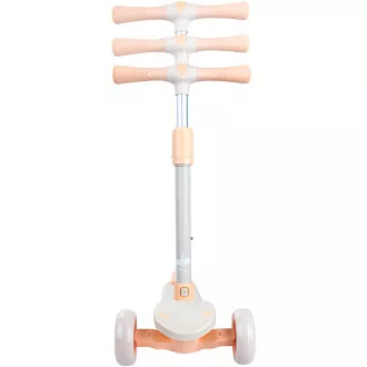 Kinderroller Story Mini Friends mit LED-Rädern Roller, weiß, dreirädrig