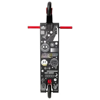 Freestyle-Roller NKD Mono, Schwarz-Rot Freestyle-Roller NKD Mono, Schwarz-Rot