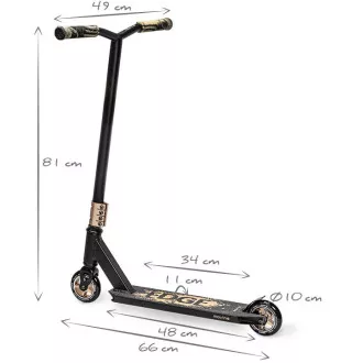Freestyle-Roller MOVINO Stunt EDGE, Gold