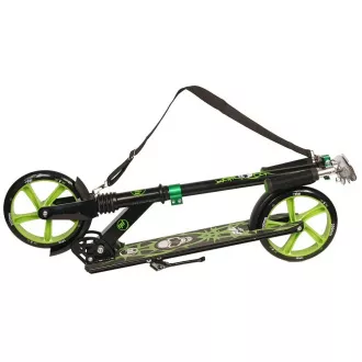 Scooter PB SKULL 2023 mit Ständer, 200mm, schwarz-grün