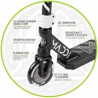 MADD GEAR Freestyle Scooter Kick Pro BLACK-SILVER