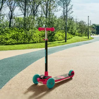 Dreirädriger Kinder-Roller MTR Funny, Pink