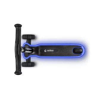 Dreirädriger Kinderroller Cariboo LEDstar, schwarz Dreirädriger Kinderroller Cariboo LEDstar, schwarz