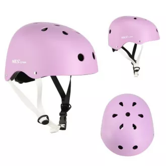 Freestyle Helm NEX lila und weiß, M (55-58cm)