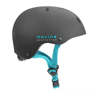 Movino Graphit Freestyle-Helm, S (48-52cm)