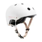 Movino Weiß-Rose Freestyle-Helm, M (54-58cm)