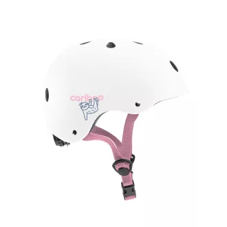 Kinderhelm Movino Cariboo Weiß (48-52 cm), S (48-52cm)