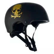 Freestyle Helm NKX Brain Saver, SchwarzGold, S (50-54cm)