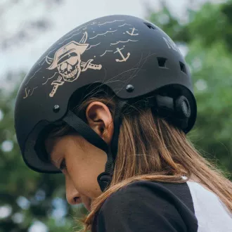 Freestyle Helm NKX Brain Saver, Pirat, M (54-57cm)